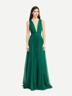 2027 New Fashion Zuhair Murad Green Long Dress - Top-Tier Style
