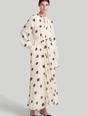 New fashionable ALTUZARRA printed long dress