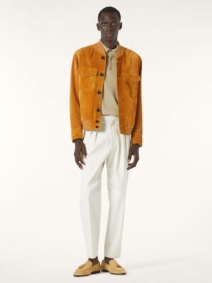 New stylish Loro Piana suede jacket for men