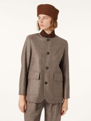 New stylish Loro Piana khaki jacket